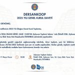 2025 YILI OLAĞAN GENEL KURULUNA DAVET