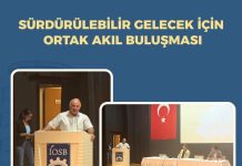 İOSB’de Sürdürülebilirlik ve Yeşil Dönüşüm Semineri Gerçekleştirildi